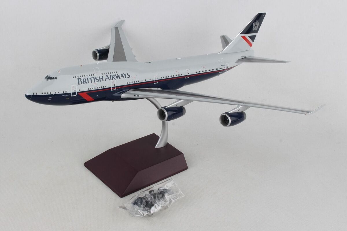 Gemini Jets British Airways B747-400 Retro Landor Livery Diecast Aircraft Model