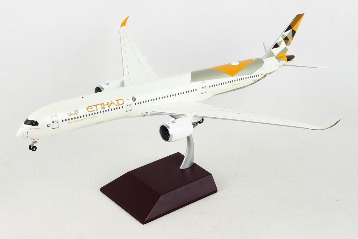 Gemini Jets Etihad Airways Airbus A350-1000 Reg. A6-XWB Diecast Aircraft Model