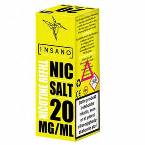 Insano Nikotin Salt Base - PG40/VG60 - 20mg 10ml