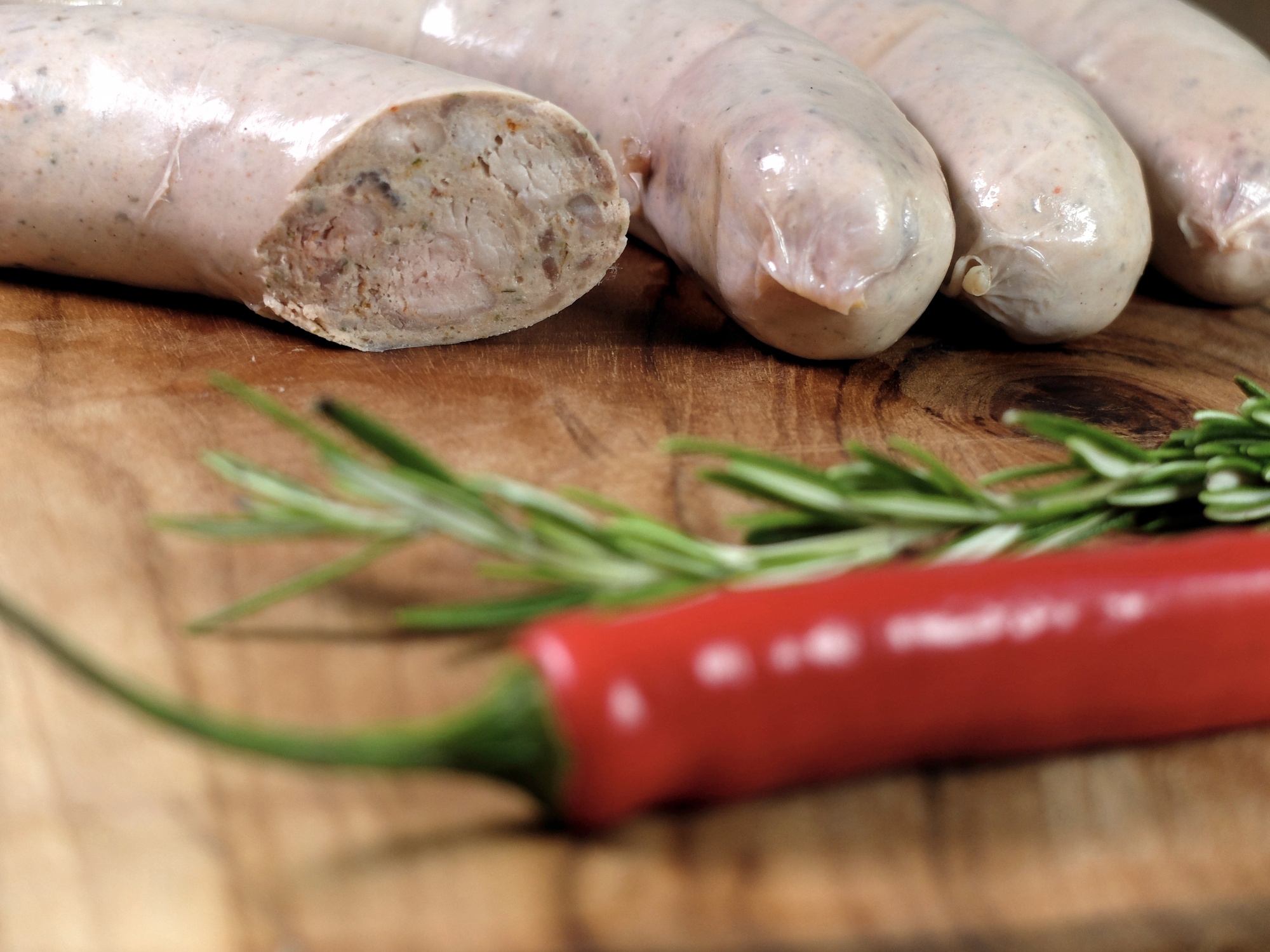 Chili-Bratwurst