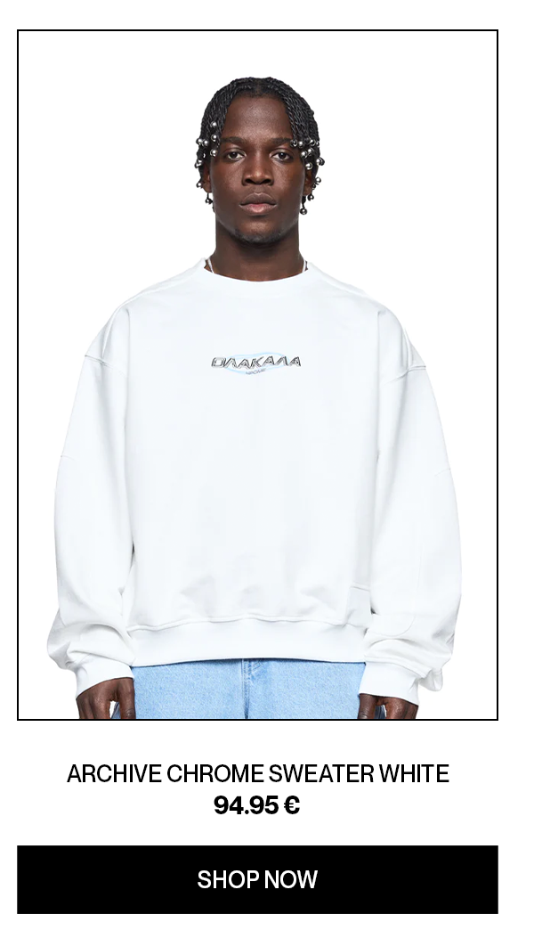 Archive Reissue Archive Chrome Sweater White