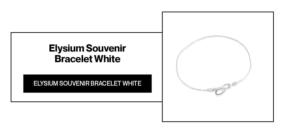 Elysium Souvenir Bracelet White