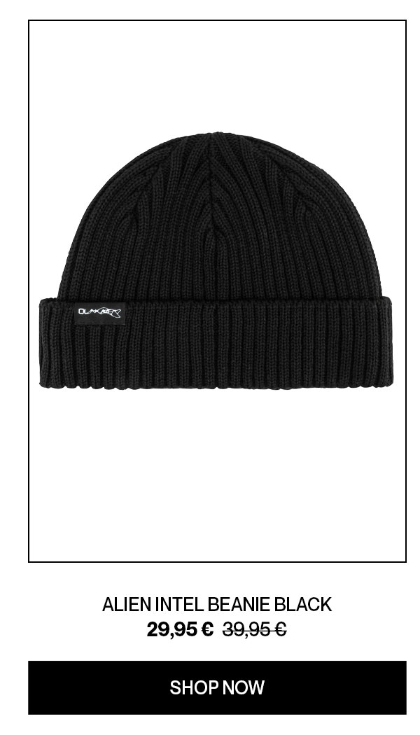  Alien Intel Beanie Black