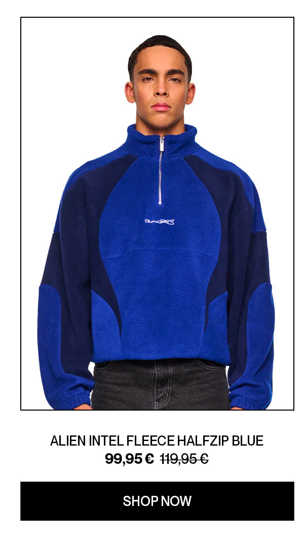  Alien Intel Fleece Halfzip Blue