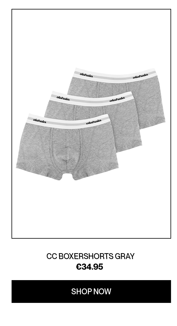 CC BOXERSHORTS GRAY