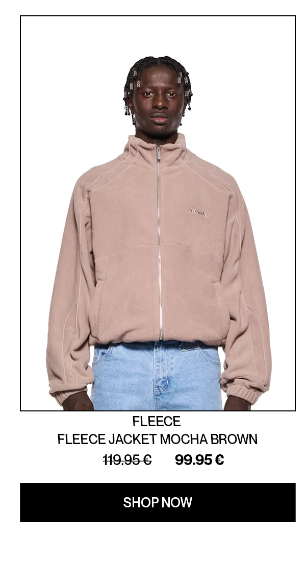 Fleece Jacket Mocha Brown