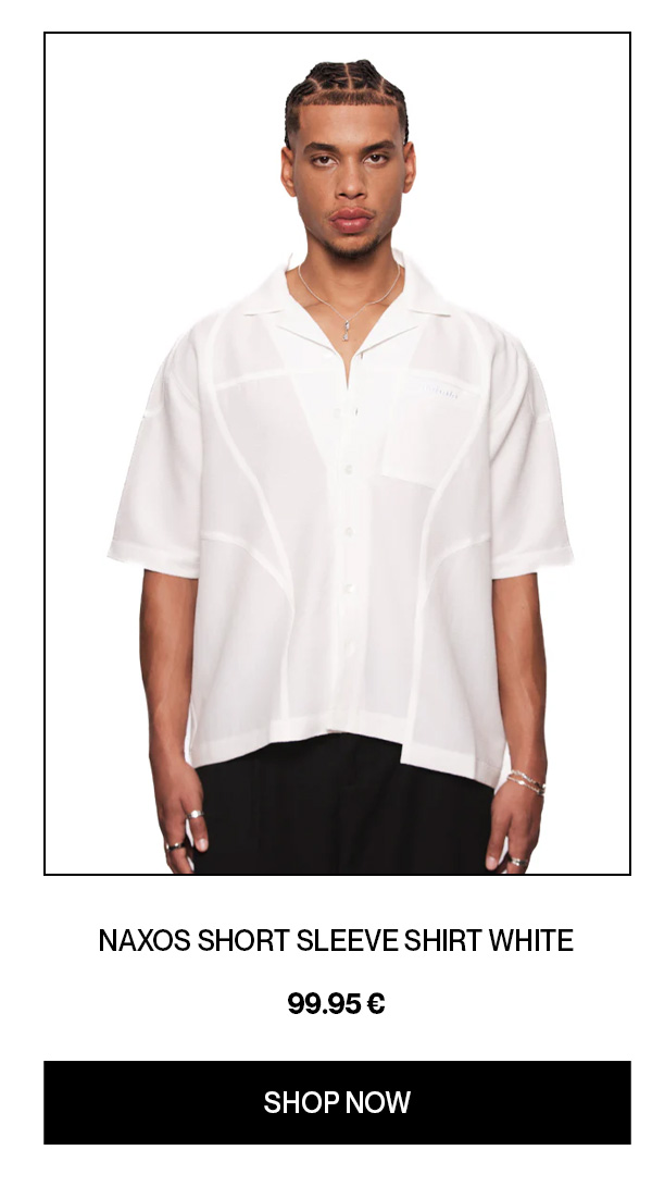 Naxos Short Sleeve Shirt White