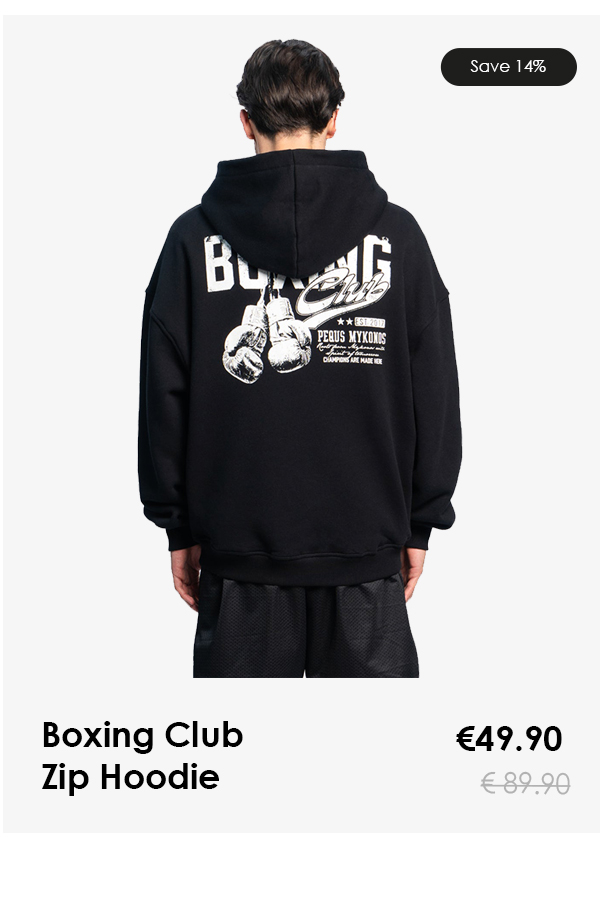 Boxing Club Zip Hoodie