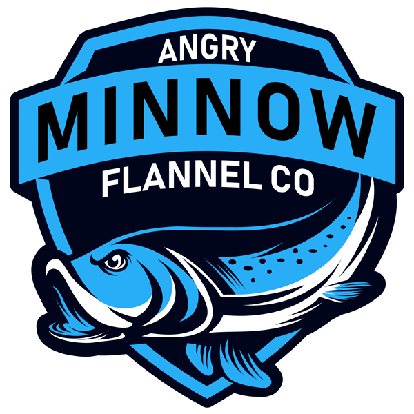 Angry Minnow Vintage Logo