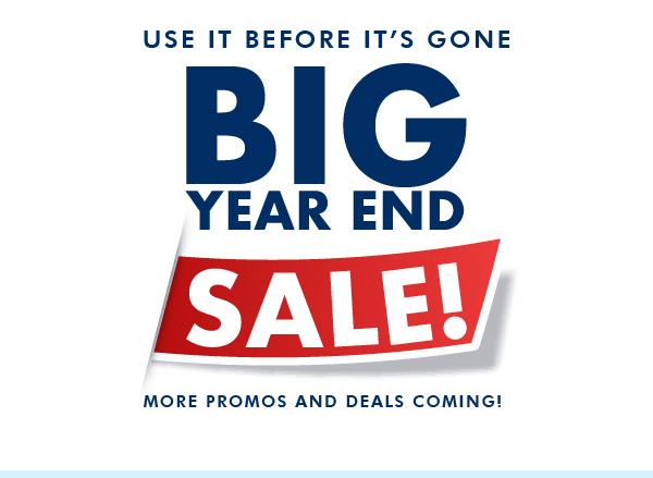 Big Year End Sale Offer Image