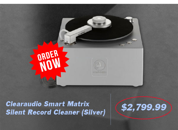 Shop Clearaudio Smart Matrix Silent Record Cleaner (Silver)