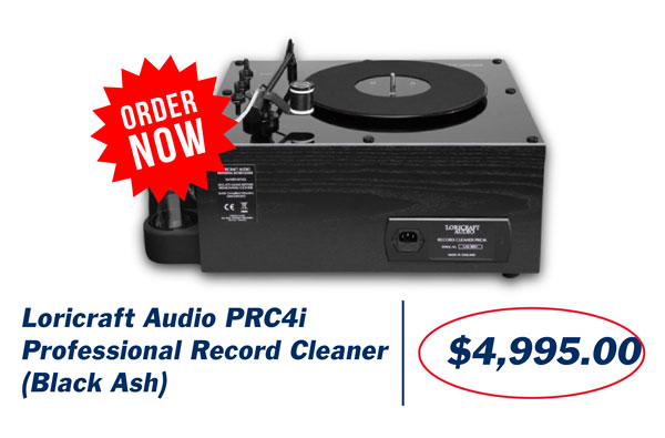 Shop Loricraft Audio PRC4i Professional Record Cleaner (Black Ash)