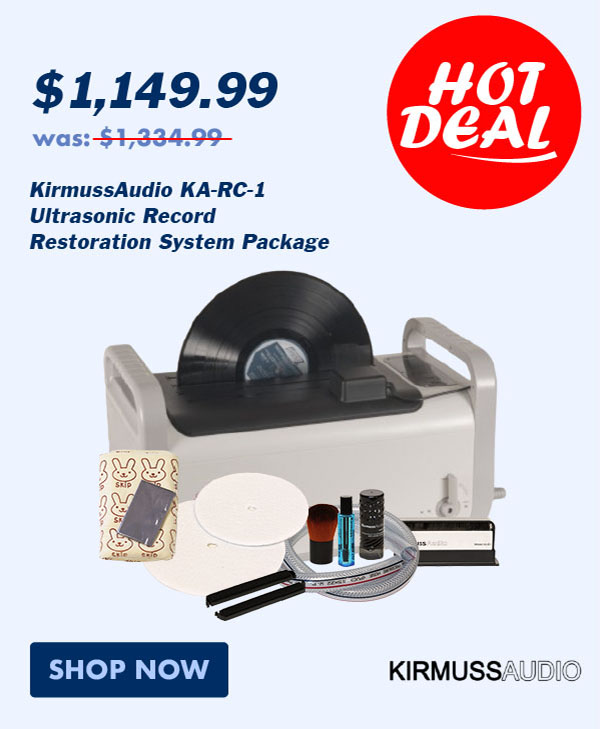 Shop KirmussAudio KA-RC-1 Ultrasonic Record Restoration System Package