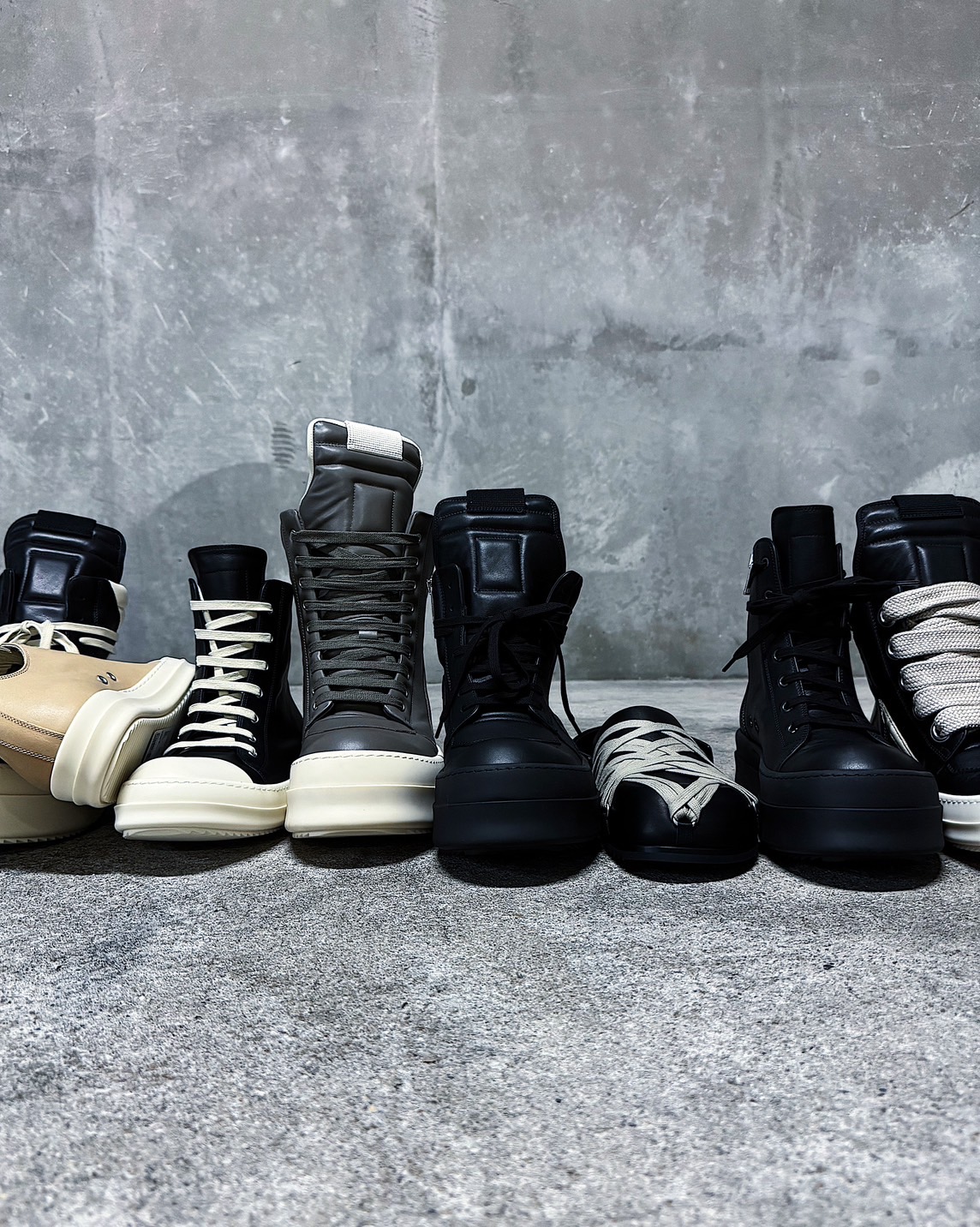 Rick Owens リックオウエンス サイズ:36 BOAT SNEAKERS レザー