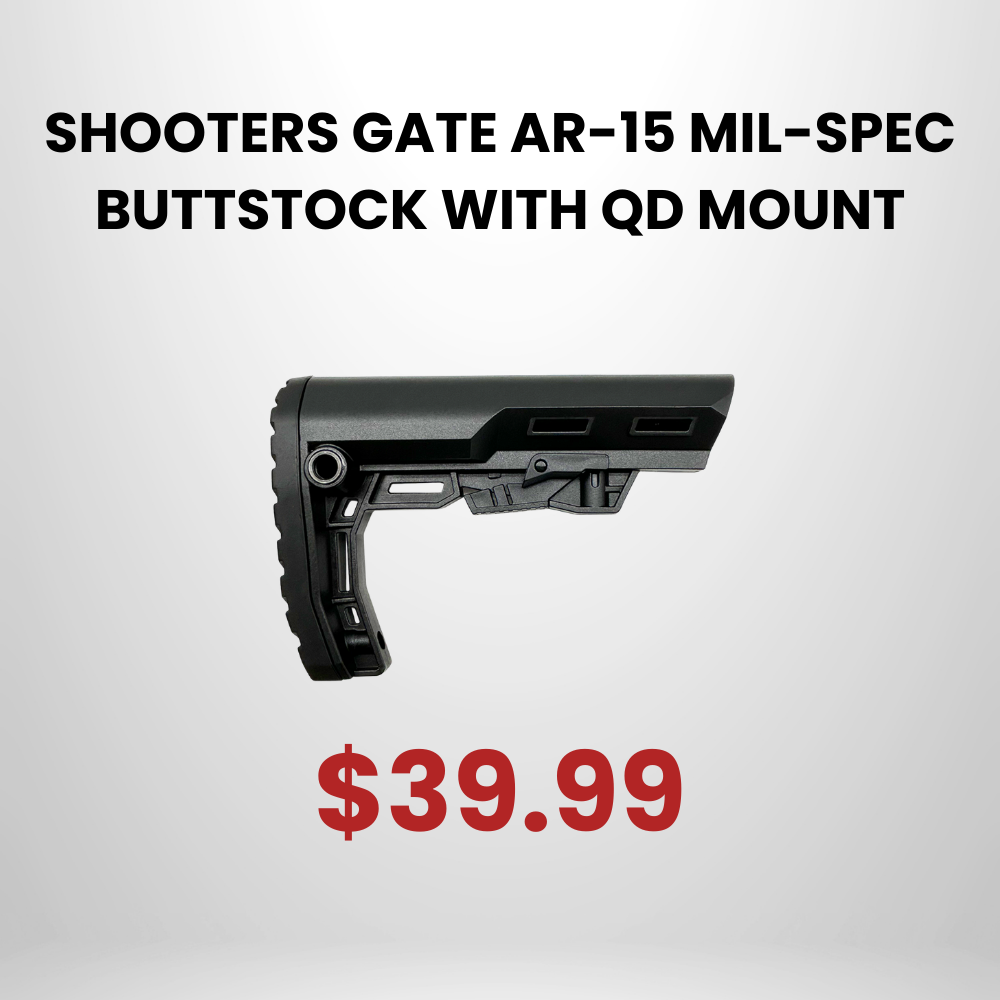 AR-15/M-4 Mil-Spec 6 Blue Buffer Tube – Mil-Spec Design | ShootersGate