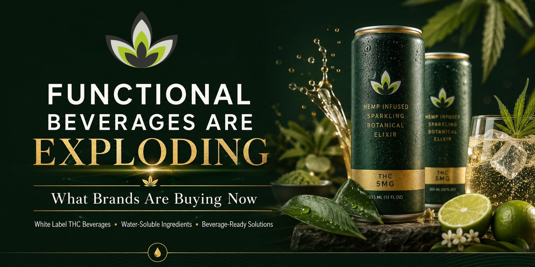 Premium functional beverage formulation lab