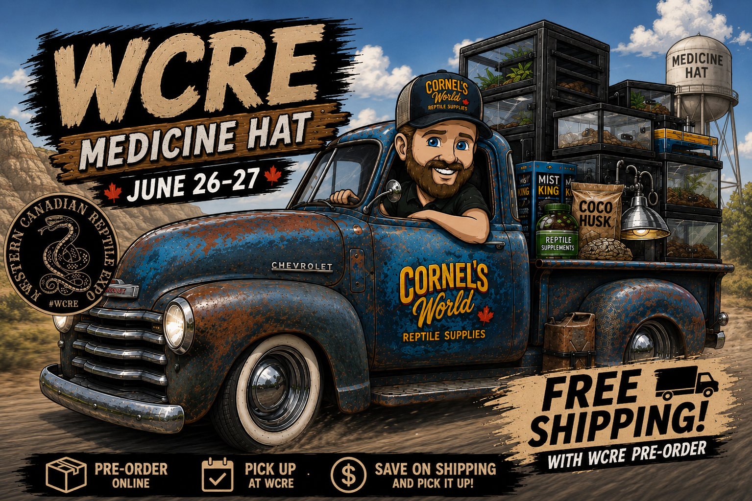 WCRE Medicine Hat Pre-Orders