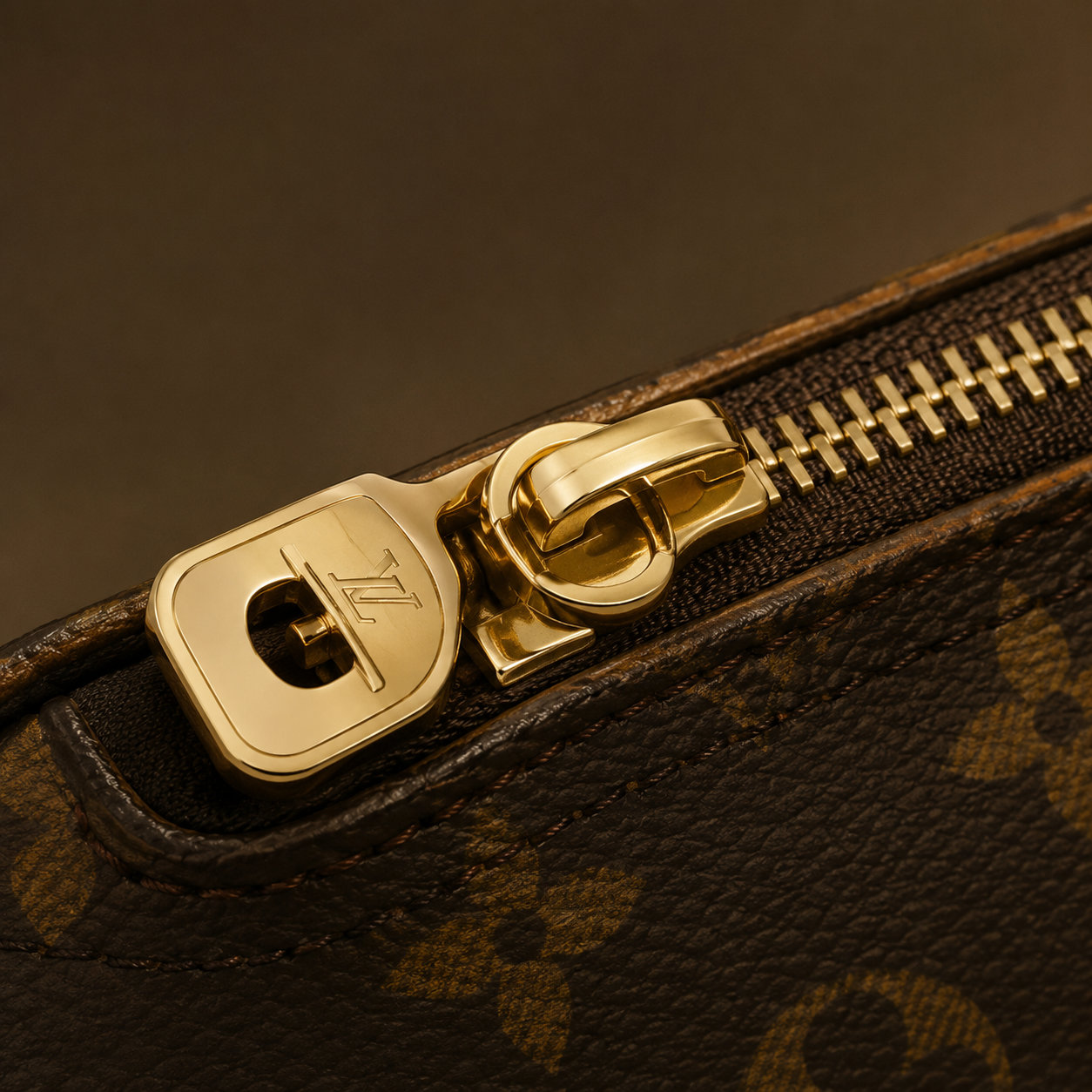 The Story Behind The Bag hand stitching detail
