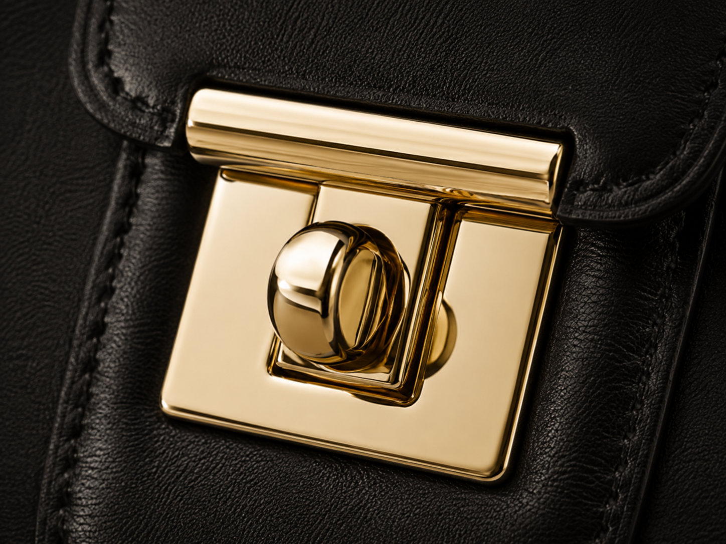 The Story Behind The Bag gold hardware detail