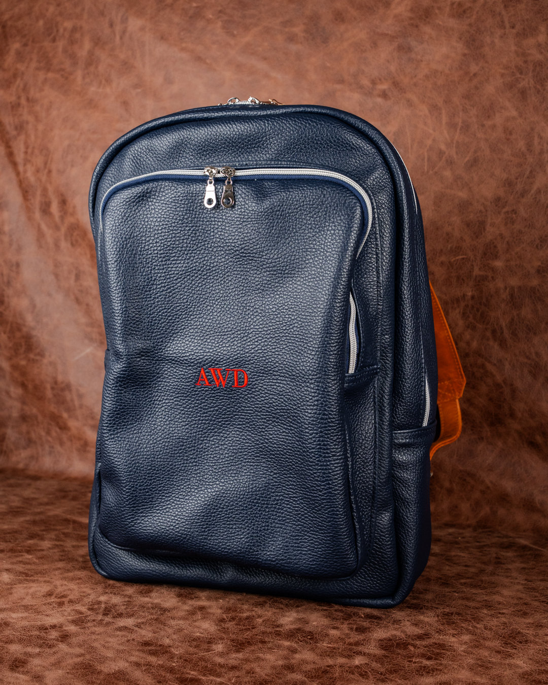The Red Label Leather Backpack