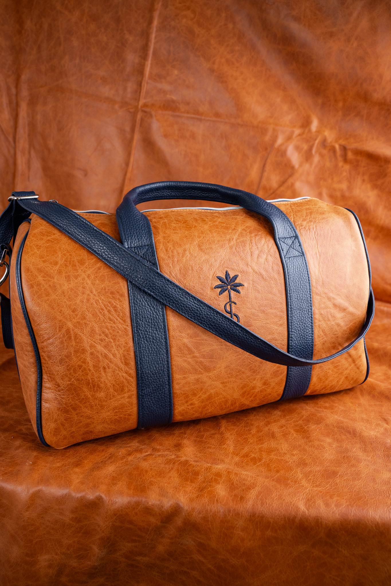 The Milano Leather Travel Duffel