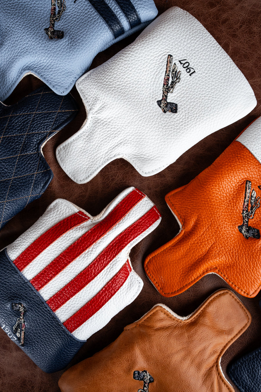 iliac leather putter cover