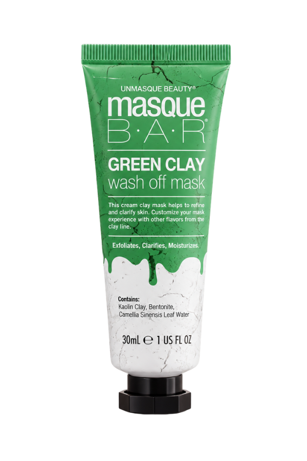 Masque Bar Green Clay Wash Off Mask