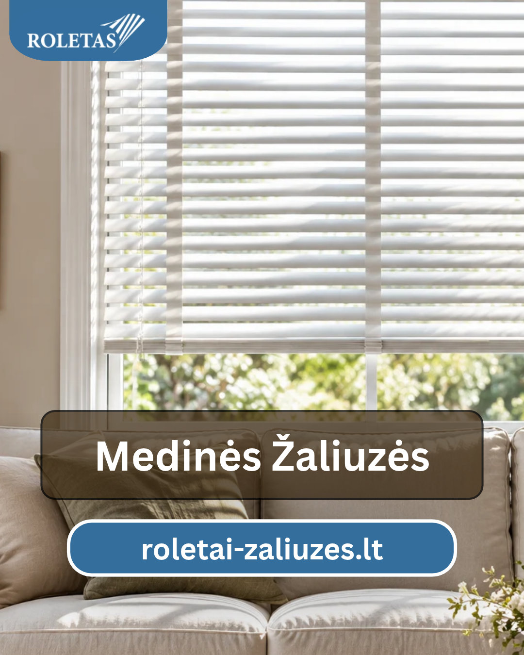 Medinės žaliuzės
