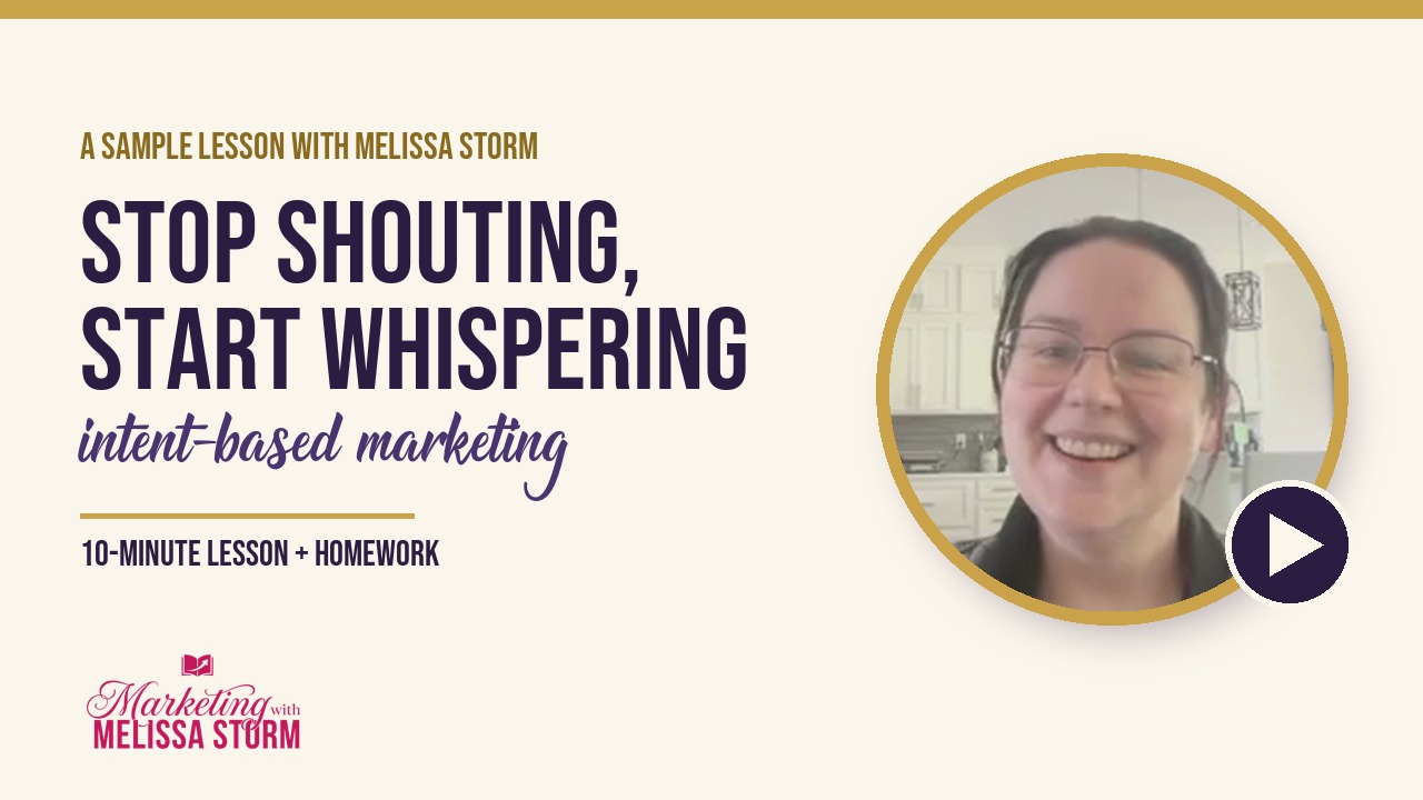 Lesson 1 video, Stop Shouting, Start Whispering