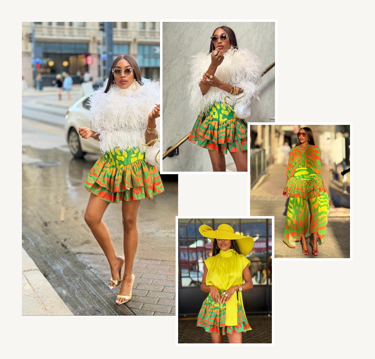 Memi Skirt three ways